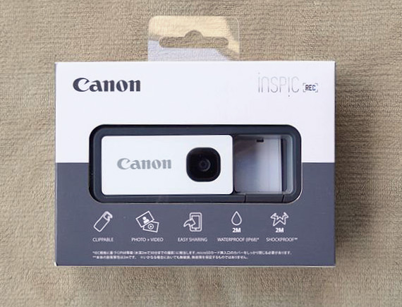 iNSPiC REC FV-100を買ってみた【Canon】 | ウェアラブルカメラ 