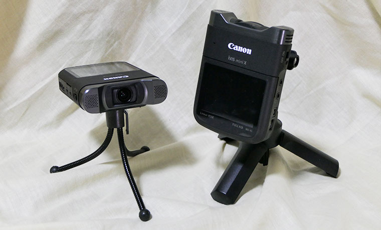 ビデオカメラ Canon iVIS mini X バッテリー付き