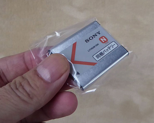 SONY-QX30バッテリー