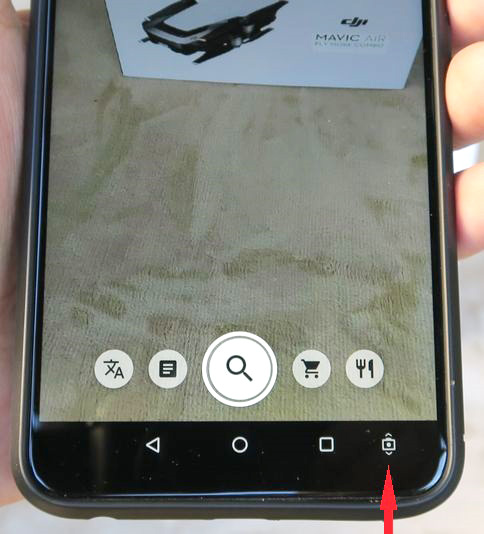 ZenFone 6 グーグルレンズ
